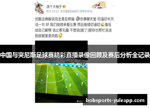 中国与突尼斯足球赛精彩直播录像回顾及赛后分析全记录